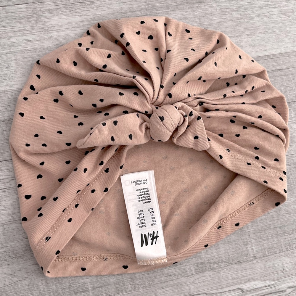 H&M polka dot hat